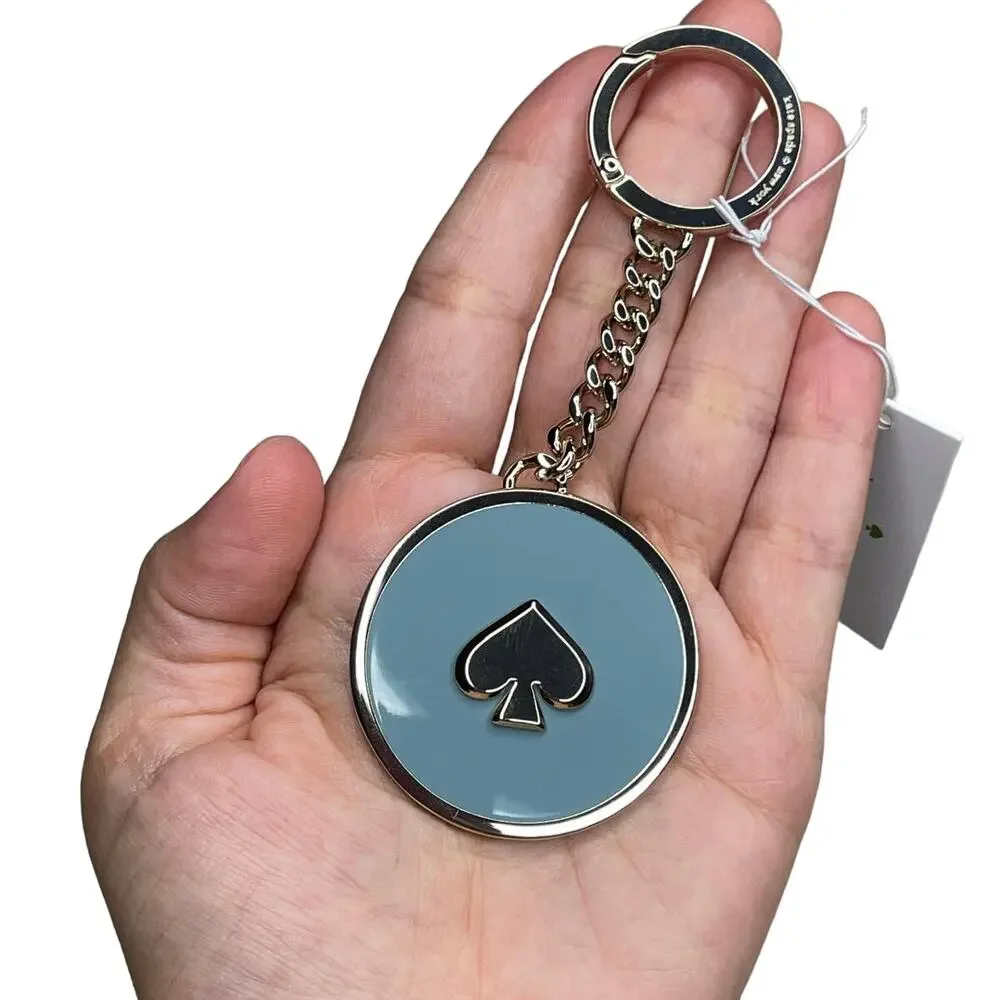 Kate Spade Enamel Spade Keychain Bag charm